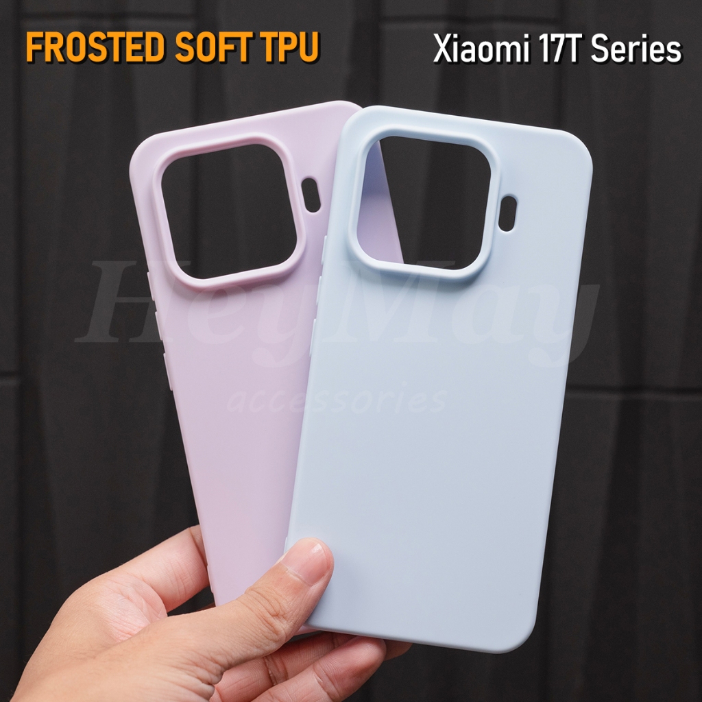 เคสโทรศัพท์ TPU แบบนุ่ม Frosted สําหรับ Xiaomi 17T / Xiaomi 17T Pro Slim ฝาครอบป้องกันกันกระแทก