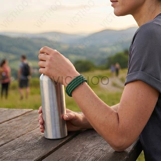 สายรัดซิลิโคนอุปกรณ์เสริมสายรัดข้อมือระบายอากาศสําหรับ Google Fitbit Air