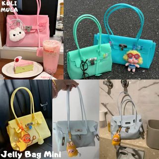 รุ่นล่าสุด!!🔥 KULIMULA|| Jelly Mini Bag PVC Kiiikiii กระเป๋ากันน้ำ Jelly Shoulder กระเป๋าโท้ท ใช้งานได้ทุกวัน