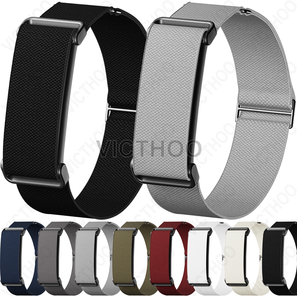 สายรัดเปลี่ยนสายนาฬิกาไนลอนยืดหยุ่นแบบนุ่มสําหรับ Google Fitbit Air