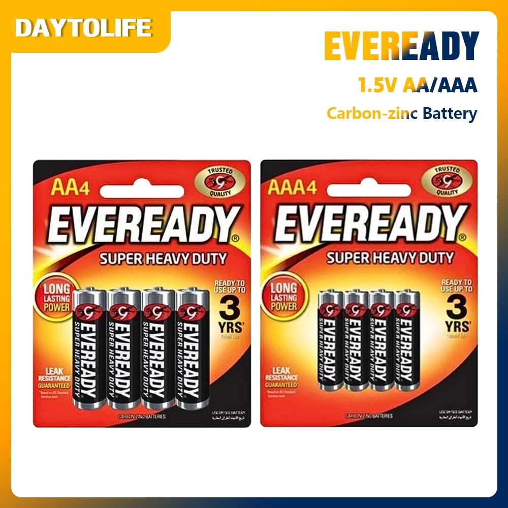 ขายส่งแบตเตอรี่ EVEREADY Super Heavy Duty 1.5V AA/AAA