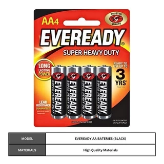 ขายส่งแบตเตอรี่ EVEREADY Super Heavy Duty 1.5V AA/AAA