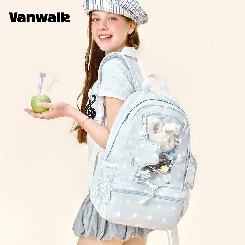 VANWALK حقيبة ظهر سفر نسائية كبيرة Gulugulu — صورة 4