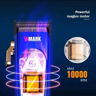 WMARK NG-9004 NG-8204 ปัตตาเลี่ยนตัดผมไร้สาย เครื่องตัดผม Professional Hair Clipper DLC Blade Trimmer สำหรับผู้ชาย