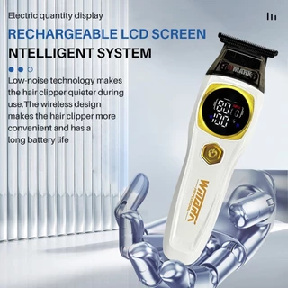 WMARK NG-9004 NG-8204 ปัตตาเลี่ยนตัดผมไร้สาย เครื่องตัดผม Professional Hair Clipper DLC Blade Trimmer สำหรับผู้ชาย