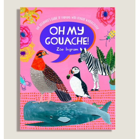Oh My Gouache! !เทคนิคการวาดภาพ Edinburgh Artist Zo Ingram Gouache