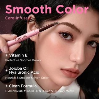 PINKFLASH ยกดินสอเขียนคิ้ว + Tint Dual-Ended Eyebrow Pencil & Tint 4 สี Long-Lasting Hold