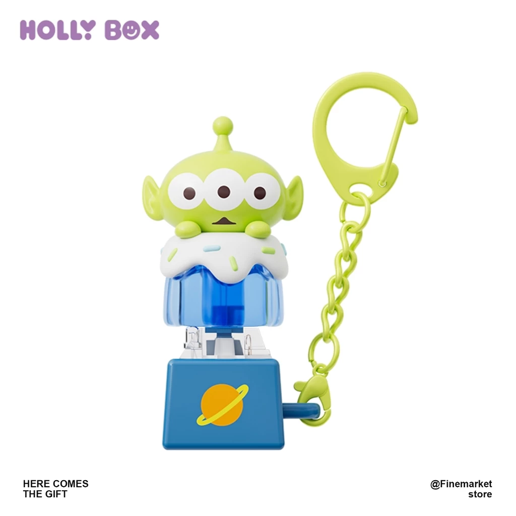 ของแท้ Toy Story Woody Three-Eyed Boy Keycap พวงกุญแจจี้อะนิเมะอุปกรณ์ต่อพ่วง Decompression ของเล่น