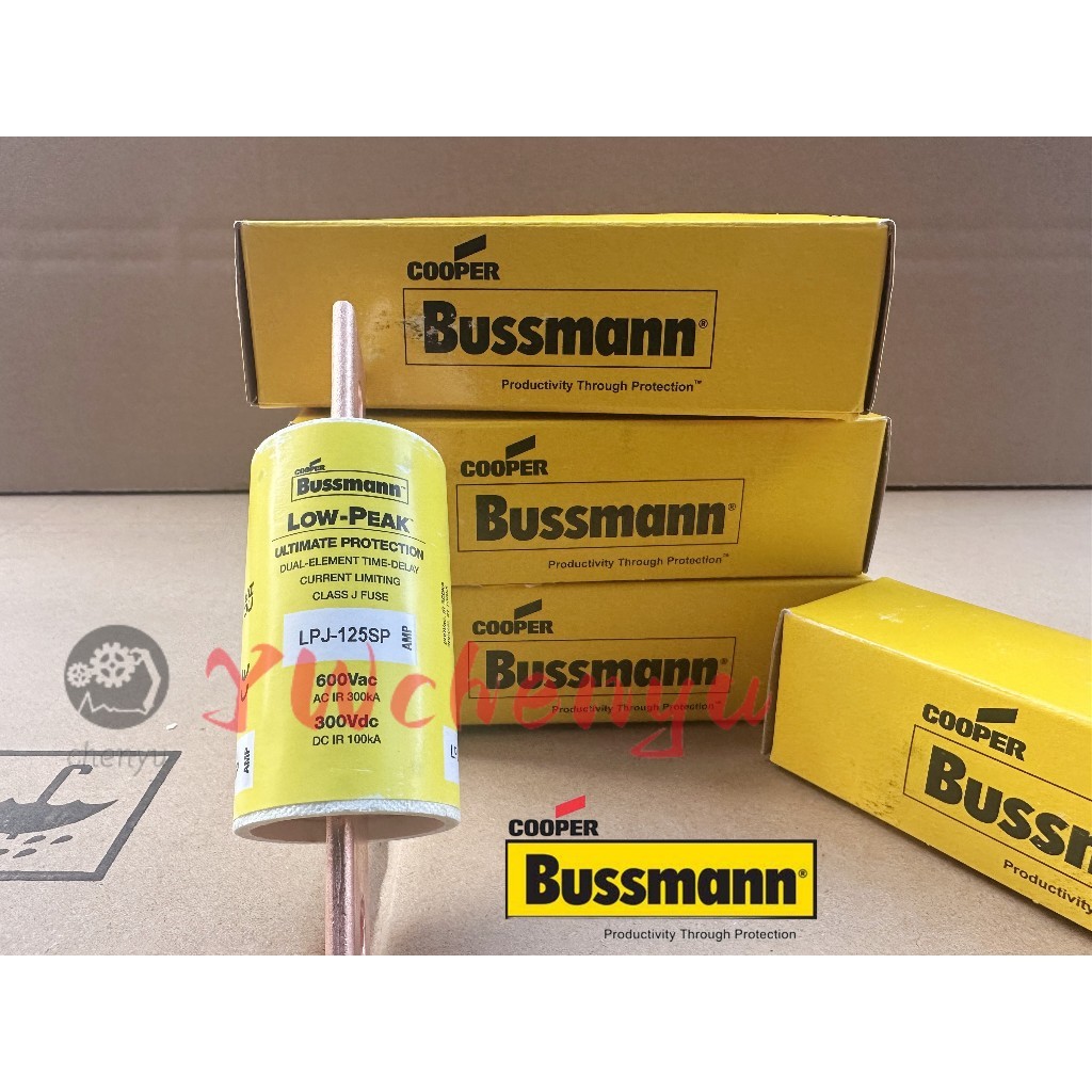 Eaton Bussmann ฟิวส์ LPJ-70SP 80SP 90SP 100SP 125SP 150SP 175SP 200SP 600V ยี่ห้อใหม่