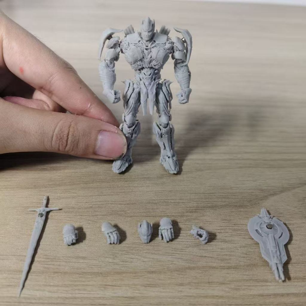 Transformers Knight Optimus Prime 7cm โมเดลสัดส่วนเล็ก เรซิ่นการพิมพ์ 3 มิติ