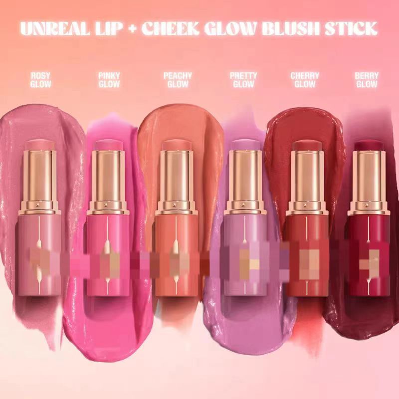 CharloTilbu Lip Cheek Stick Rosy Glow Blush ลิปสติก 9ml Matte Lasting Moisturizing