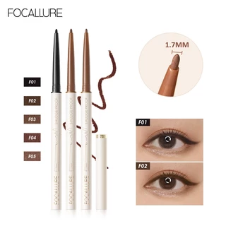 Focallure ดินสออายไลเนอร์เจล เนื้อแมตต์ ชิมเมอร์ ชิมเมอร์ 1.7 มม. กันน้ํา ติดทนนาน 5 สี