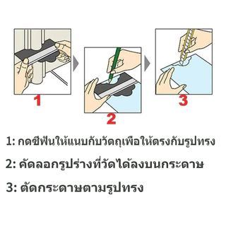 CODTEMPOZY 1 ชิ้นไม่สม่ําเสมอ Contour Gauge,แม่แบบก่อสร้างไม้บรรทัดตัดโปรไฟล์ไม้บรรทัด,งานไม้เครื่องมือวัดเซรามิคปูกระเบื้องใช้ 5 นิ้ว 10 นิ้ว Contour Duplicator