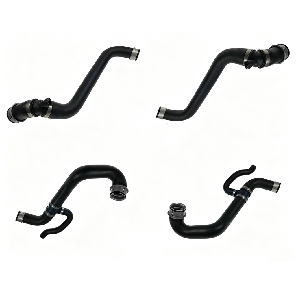 ท่อหม้อน้ําด้านบนและล่างสําหรับ Mercedes Benz M272 W211 W219 M272 E230 E280 E350