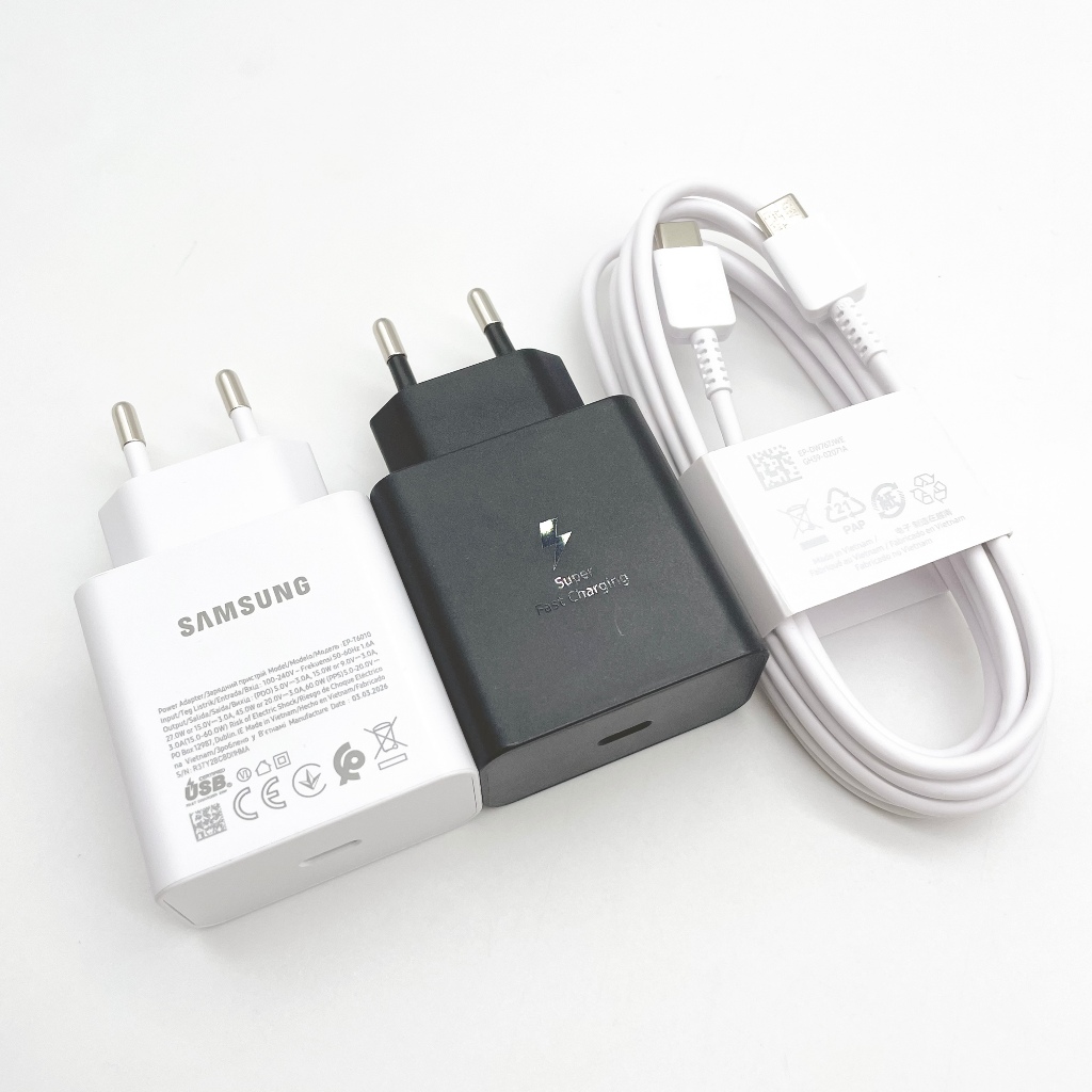 Samsung 60W EP-T6010 Super Fast Charger 1.8M ประเภท C สําหรับ Galaxy Z Flip พับ 7 6 5 4 3 S26 S25