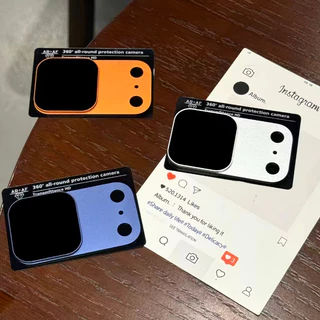 ฝาครอบป้องกันเลนส์แม่เหล็ก IPhone17promax iPhone17Pro พร้อมฟิล์มป้องกันเลนส์เคลือบป้องกันแสงสะท้อน AR