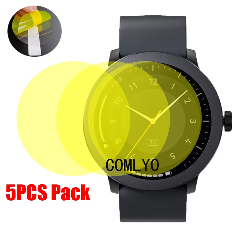 สําหรับ Realfit Smart watch N2601 ป้องกันหน้าจอฟิล์มป้องกันโค้ง Soft HD Films