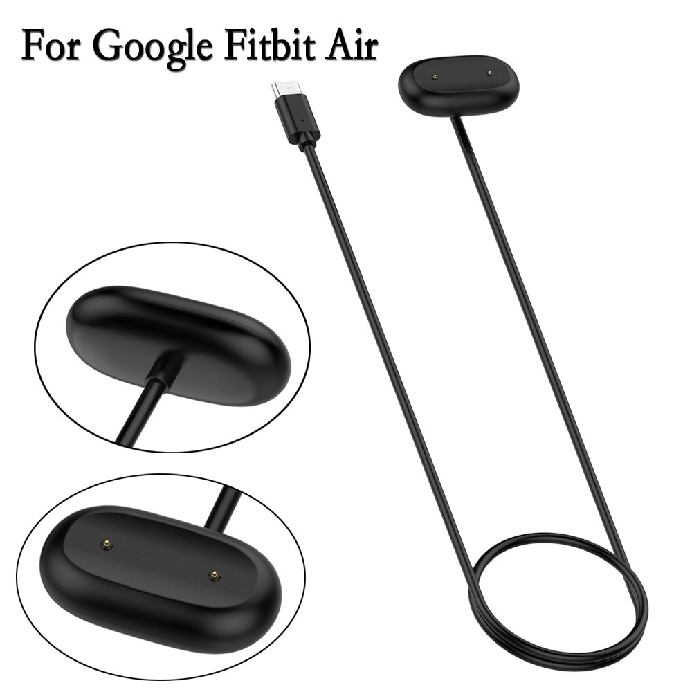 สําหรับ Google Fitbit Air 100 ซม.นาฬิกาชาร์จสายแม่เหล็กชาร์จข้อมูลสาย Smart Watch Dock Adapter สําหรับ Fitbit Air