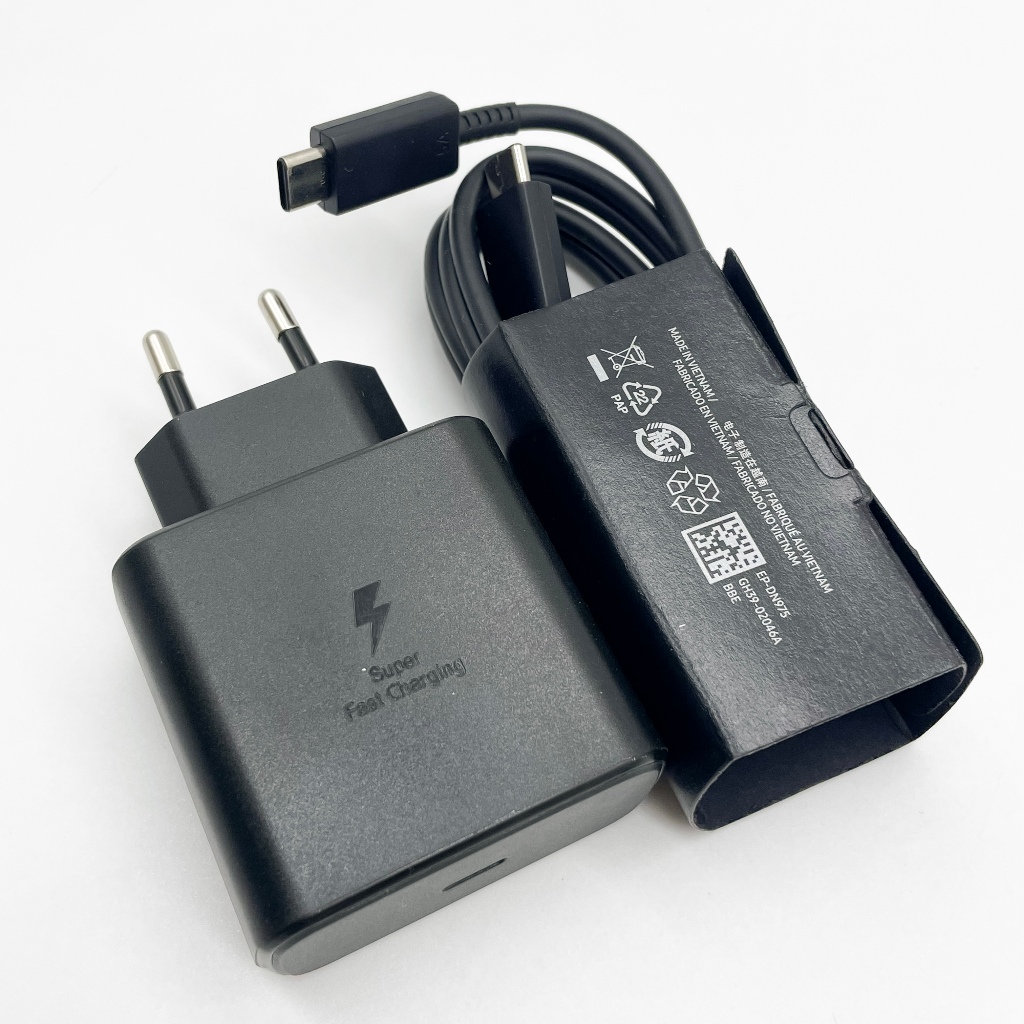 Samsung 45W Super Fast Charger 5A TypeC Power Adapter สําหรับ Galaxy Z พับ Flip 4 5 S26 S25 S24 Plus