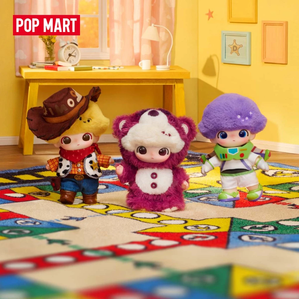 POP MART DIMOO WORLD × PIXAR Series- Vinyl Plush Pendant Blind Box(whole set)