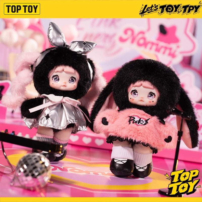 TOPTOY x Nommi-Pinky Energy Series Plush Doll Blind Box ฟิกเกอร์สะสม มพวงกุญแจตุ๊กตาผ้า ของขวัญวันเกิด ของขวัญ