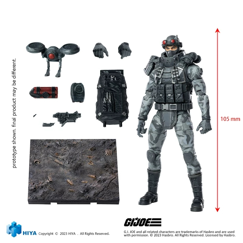 HIYA Toys Mini Series 1/18 10.5CM Special Forces Firefly Action Figure
