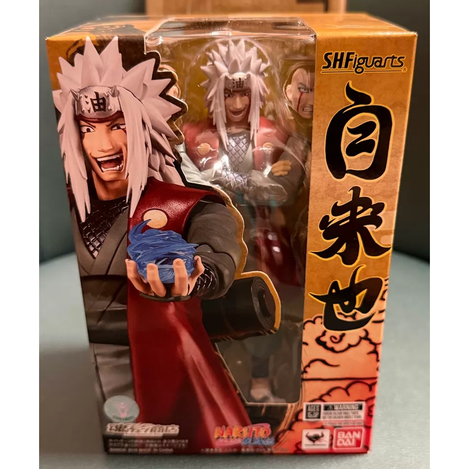 Bandai SHF Naruto Tamashii Limited Jiraiya 1.0 Action Figure