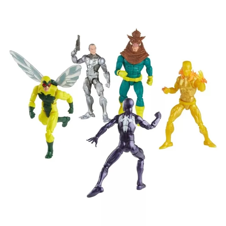 ชุดแอ็คชั่นฟิกเกอร์ Hasbro Marvel Legends Spider-Man 5-Person