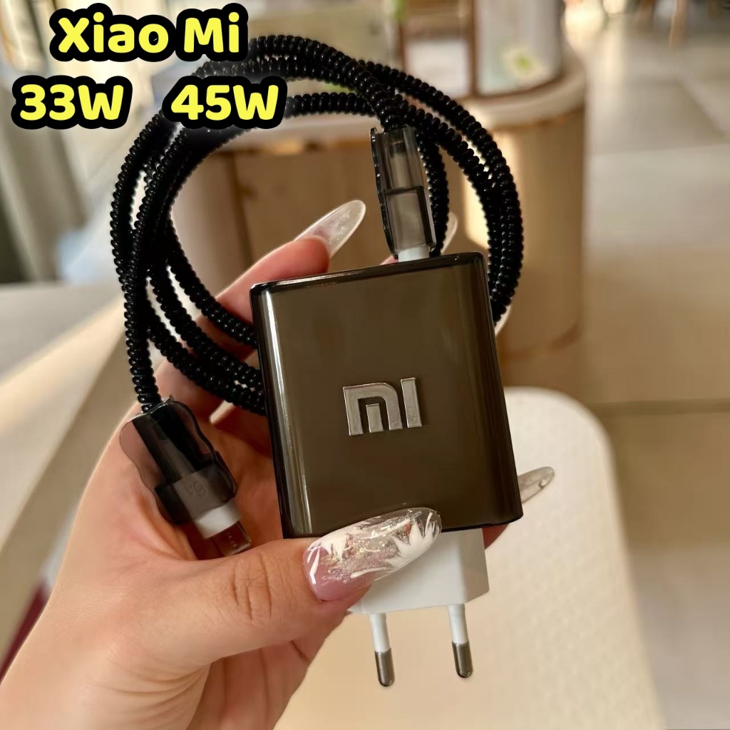 ตัวป้องกันการชาร์จ Xiaomi 33W / 45W เข้ากันได้กับเครื่องชาร์จ Xiaomi