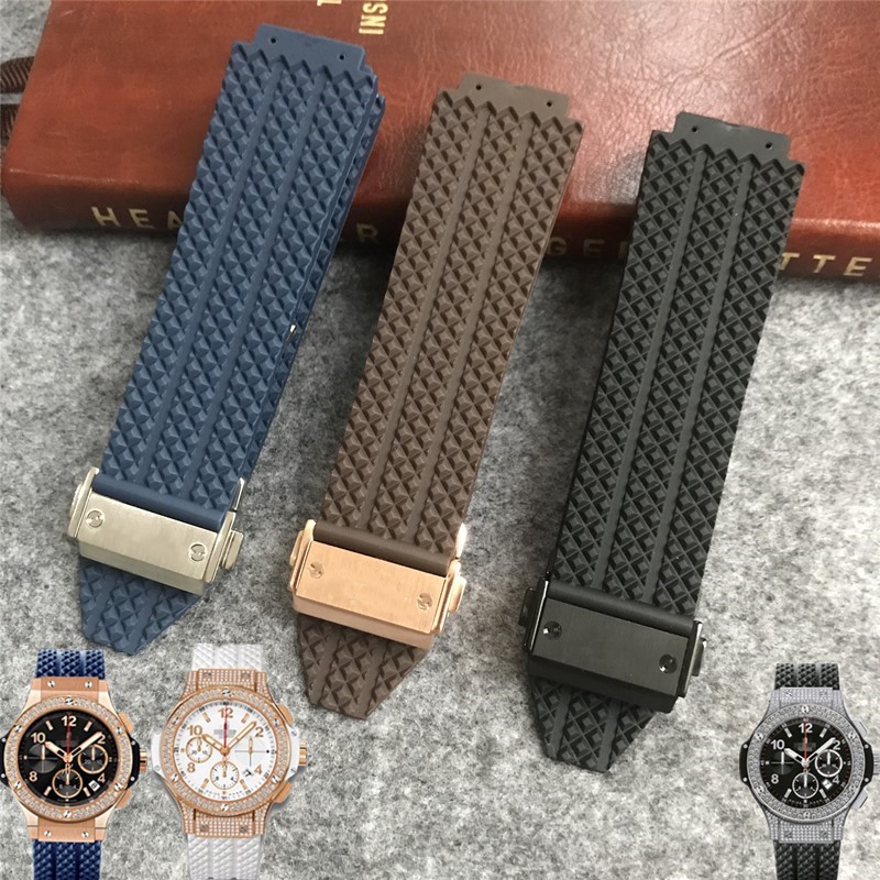 เหมาะสําหรับ Hengbao HUBLOT Yushi Classic Fusion|บิ๊กระเบิดสายนาฬิกายางชาย24มิลลิเมตร25มิลลิเมตร26มิ