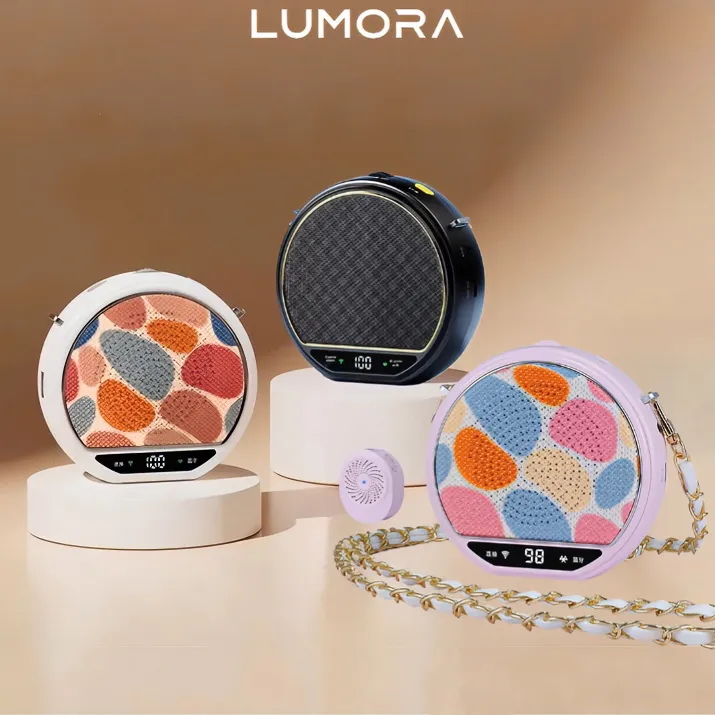 เครื่องขยายเสียงไร้สาย Bluetooth 5.4 พร้อมไมค์หนีบเสื้อ DSP ลดเสียงรบกวน ลำโพงพกพา บันทึกเสียง รองรั