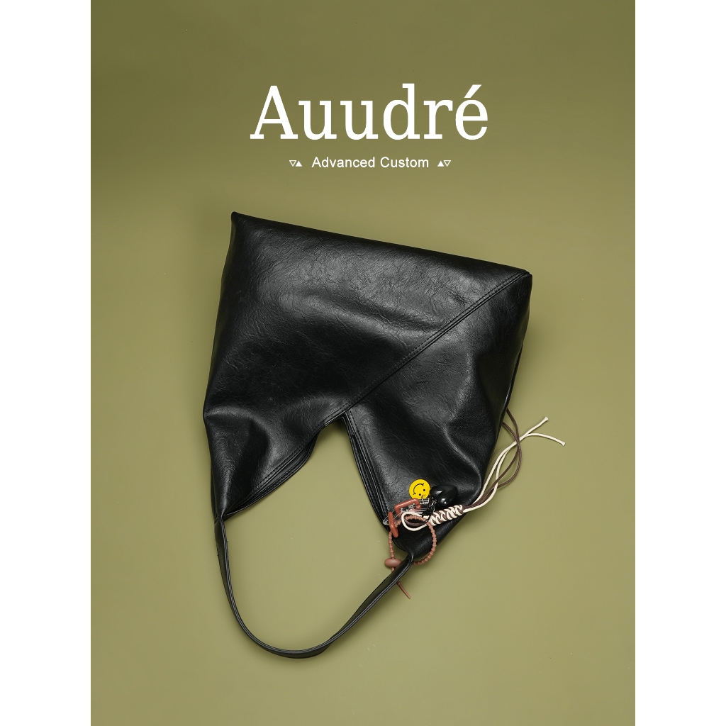 AUUDRE حقيبة تحت الإبط ريترو كبيرة — صورة 2