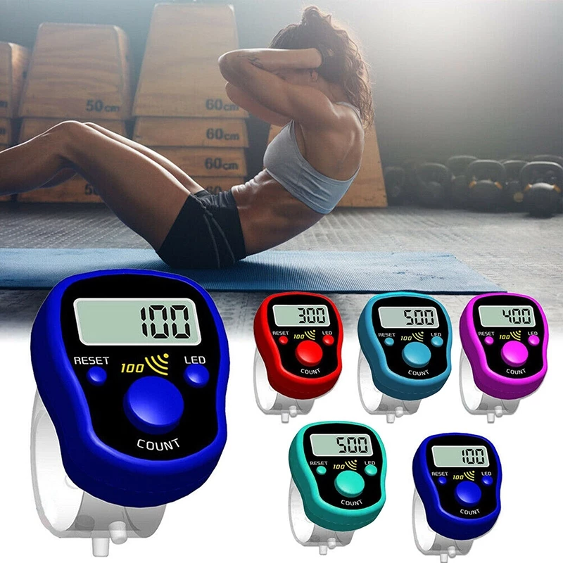 Form & Art Marker Row Hand Tally Finger Counter LCD Electric Digital Display FA