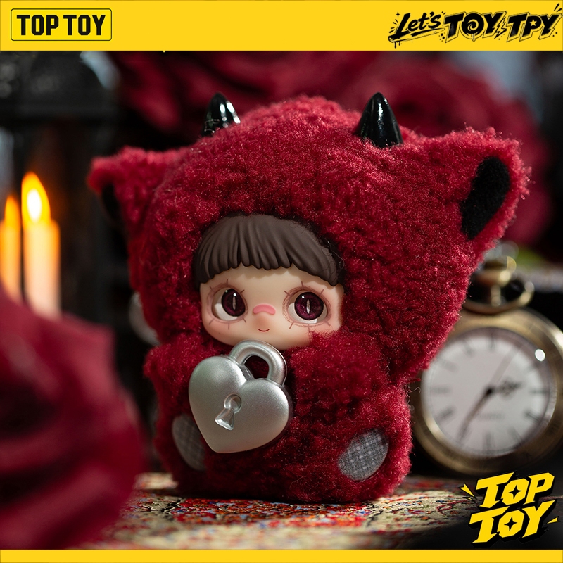 TOPTOY x MayMei May I Love You Series Plush Doll Blind Box  ฟิกเกอร์สะสม มพวงกุญแจตุ๊กตาผ้า ของขวัญวันเกิด ของขวัญ