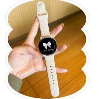 Carved Strap For สาย Garmin Venu 3 /Venu 3S สาย Garmin Venu 4 Strap venu sq 2 Silicone garmin 245/645/FR265 music สาย Garmin Forerunner 170 /165/158/ Garmin Forerunner 265 สาย Soft Garmin Forerunner 570 สาย Garmin vivoactive 6 / Garmin vivoactive 5 สาย