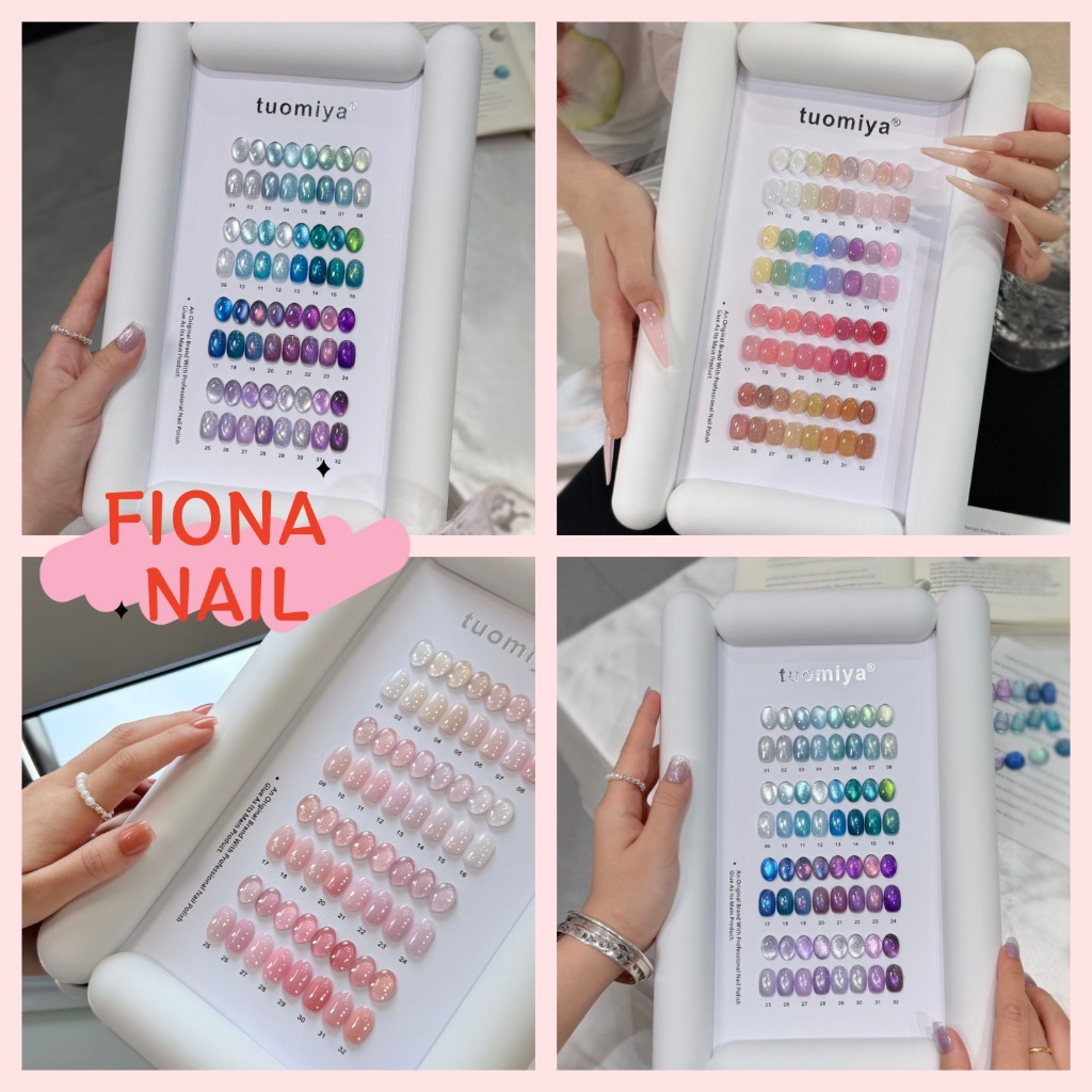 【พร้อมส่ง】 มี 3 รุ่น tuomiya แคทอาย 32 สี✨ สีเจลแคทอายเนื้อซาติน + สีเจลแคทอายลูกแก้ว / สีไซรัป+ประกายชิมเมอร์ สวยตรงปก แถมชาร์ทสี