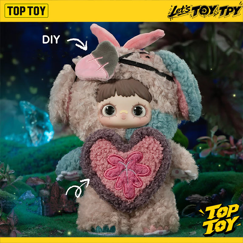 TOPTOY x MayMei-Symbiote Neverland Series Plush Doll Blind Box พวงกุญแจตุ๊กตาผ้า ของขวัญวันเกิด ของขวัญ พวงกุญแจตุ๊กตา Gifts