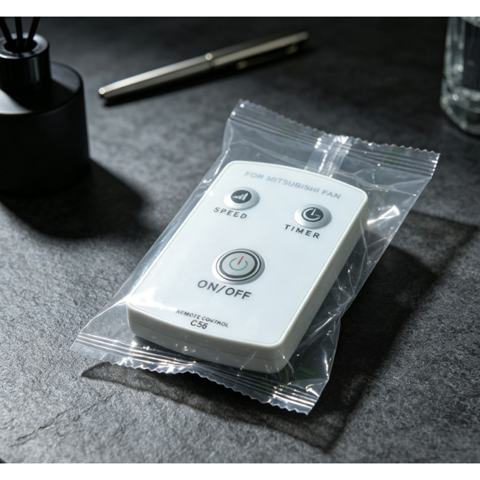 C56-RQ4 C56-RQ5 พัดลมเพดานรีโมทคอนโทรล F13302P00 สําหรับพัดลมไฟฟ้า Mitsubishi