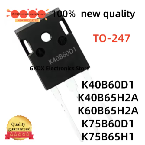 5PCS K40B65H2A K40B60D1 K60B65H2A K75B65H1 K75B60D1 AOK40B65H2A TO247 AOK40B60D1 A152A1OK60OK2OK5K2O
