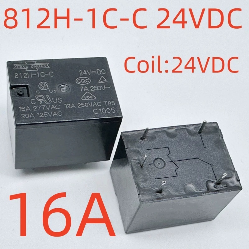 รีเลย์ 812H-1C-C 24V15A 5 พิน