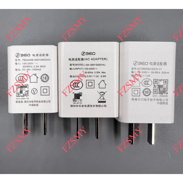 เหมาะสําหรับ Xiaomi/Xiaoyi/Fluorite/Le สีส้ม/Huawei 360 สมาร์ทกล้อง USB Charger Adapter 5V1.3 A1.2A 