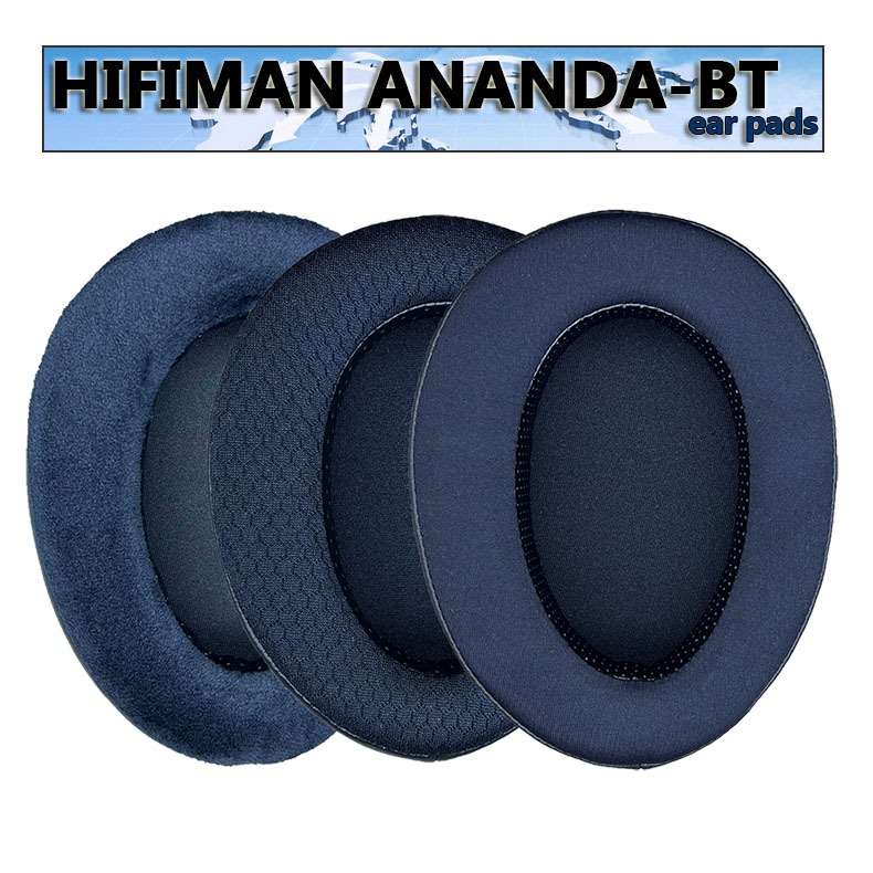 เปลี่ยนหูฟัง HIFIMAN ANANDA-BT ananda bt แผ่นรองหูฟัง earpads ที่ครอบหูหูฟังชุดหูแผ่น
