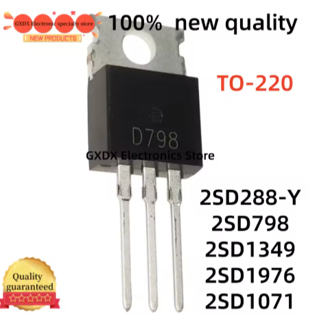 5PCS ใหม่ 2SD288-Y 2SD798 2SD1349 2SD1976 2SD1071 2SD288-Y 2SD1349 2SD1976 2SD1071 2SD798 D288-Y D28