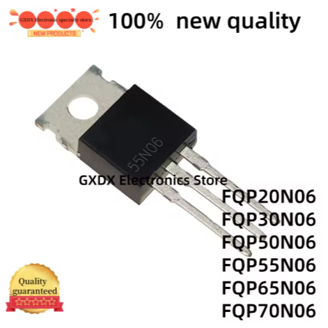 5PCS 100% ใหม่ FQP30N06 FQP50N06 FQP20N06L FQP55N06 FQP65N06 FQP70N06 20N06 50N06 55N06 70N06 70N06 