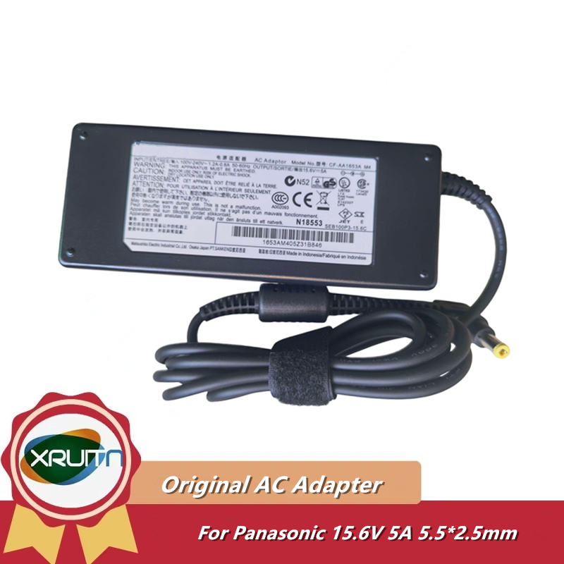 สําหรับ Panasonic Toughbook CF-29/52/30/34/51/19/18 แล็ปท็อปอะแดปเตอร์ไฟ AC Adaptor Charger CF-AA165