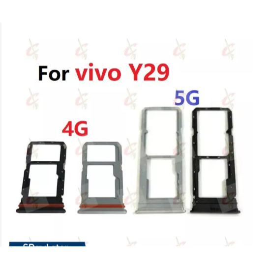 ที่วางถาดซิมการ์ดสําหรับ vivo Y29 4G 5G V2434