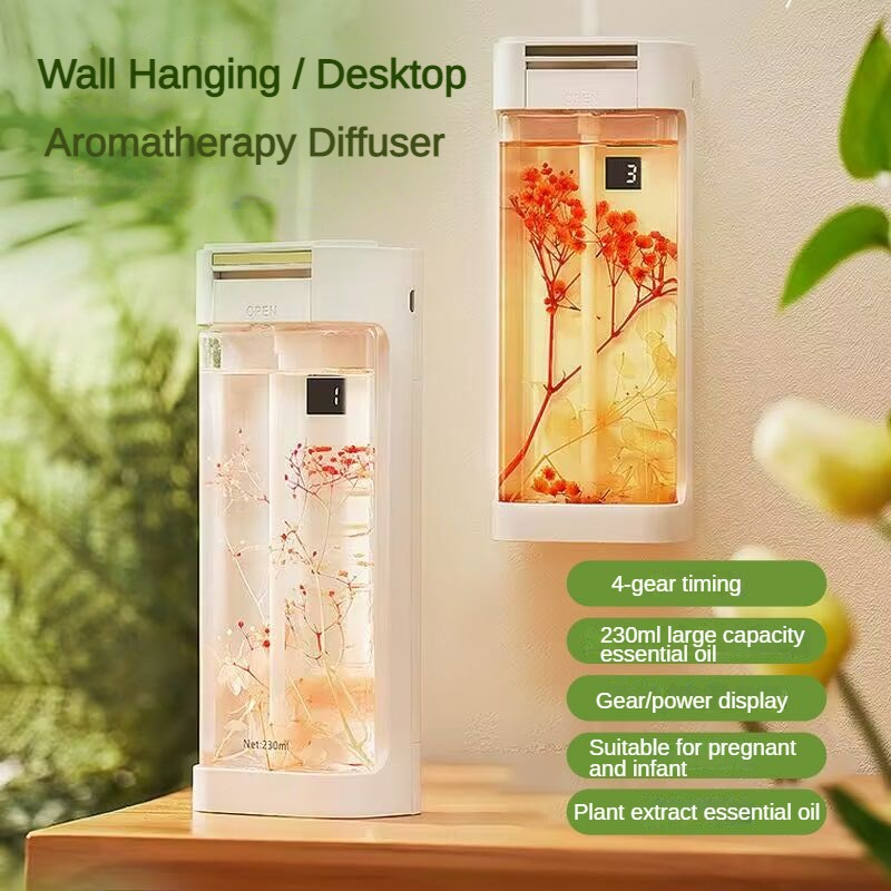 พร้อมส่ง aroma diffuser เครื่องพ่นอโรม่า เครื่องพ่นน้ำหอม สเปรย์ปรับอากาศอัตโนมัติ กระจายน้ํามันหอมระเหย ดับกลิ่นห้อง