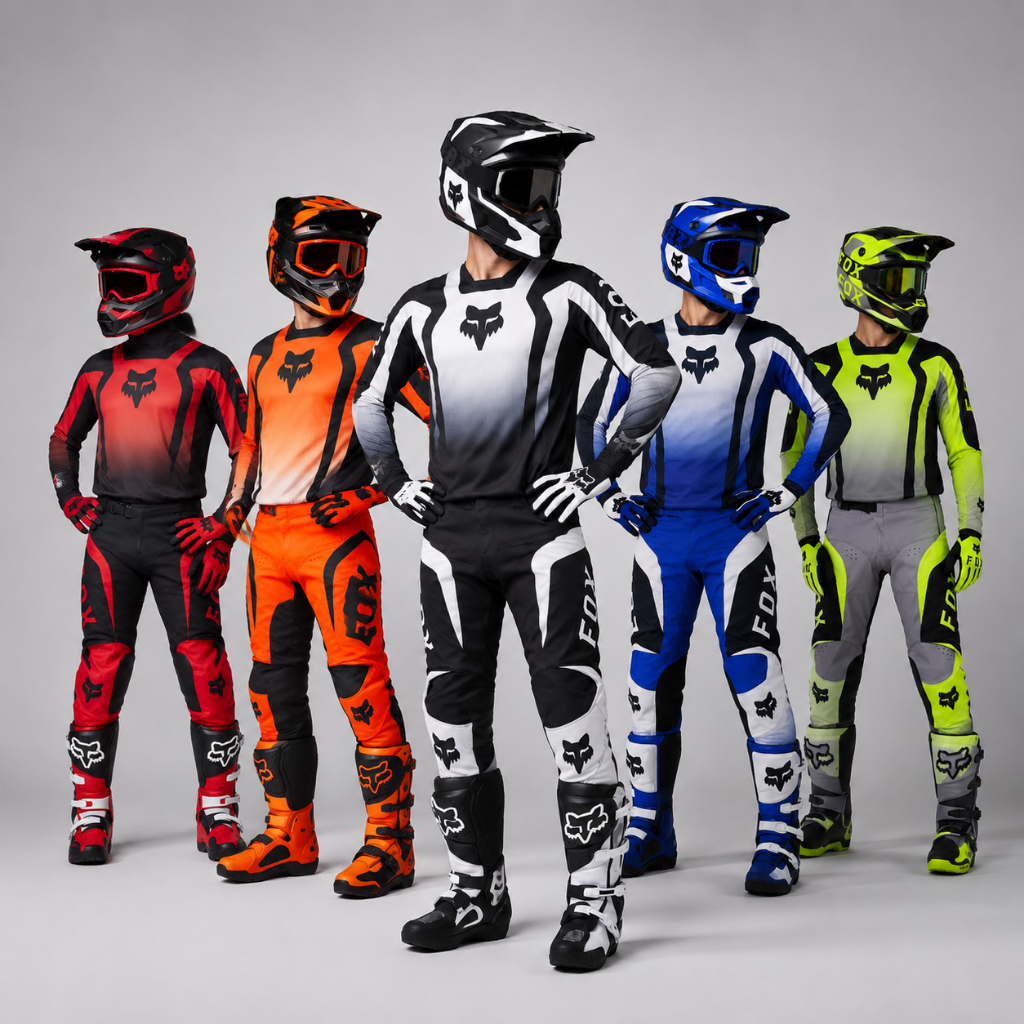 ชุดเกียร์วิบาก FOX MX Jersey Pants Enduro Dirt Bike Offroad Racing Suit S-XXL