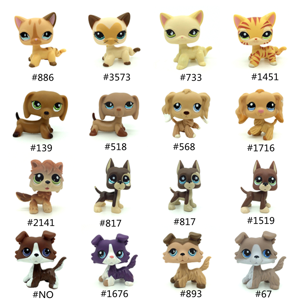 Littlest Pet Shop LPS Cat/Dachshund/Cocker Spaniel/Great Dane/Collie Toy
