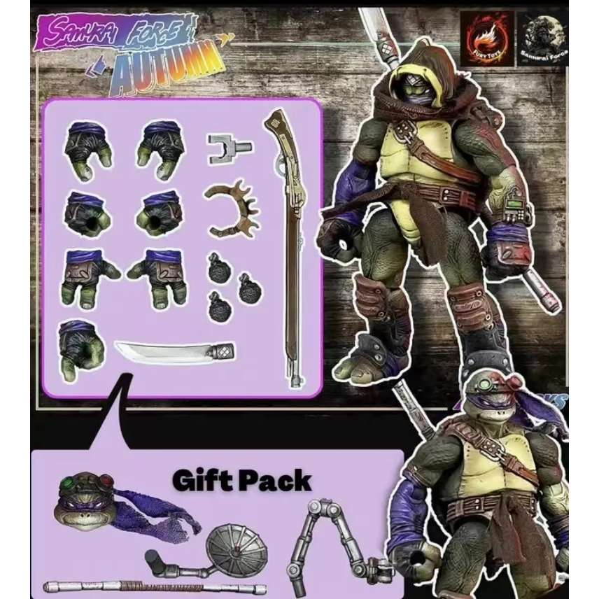 Fury Toys Rage Studio Samurai Power Sengoku Kameaki Accessory Pack Action Figure